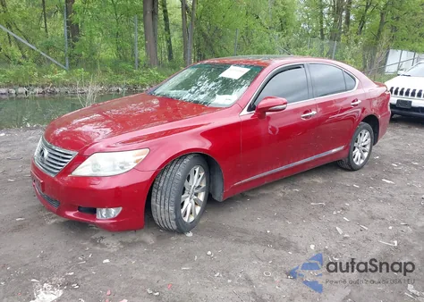2010 Lexus Ls 460 из США, поврежденный, VIN JTHCL5EF5A5008337